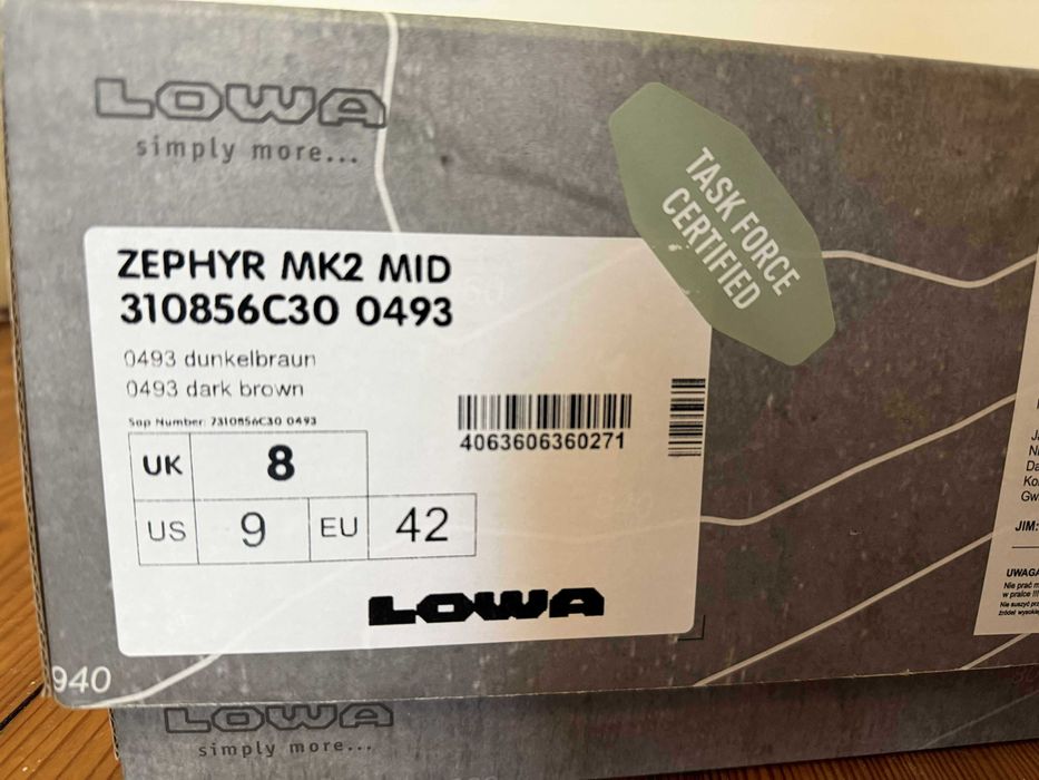 Buty Lowa Zephyr MID 42