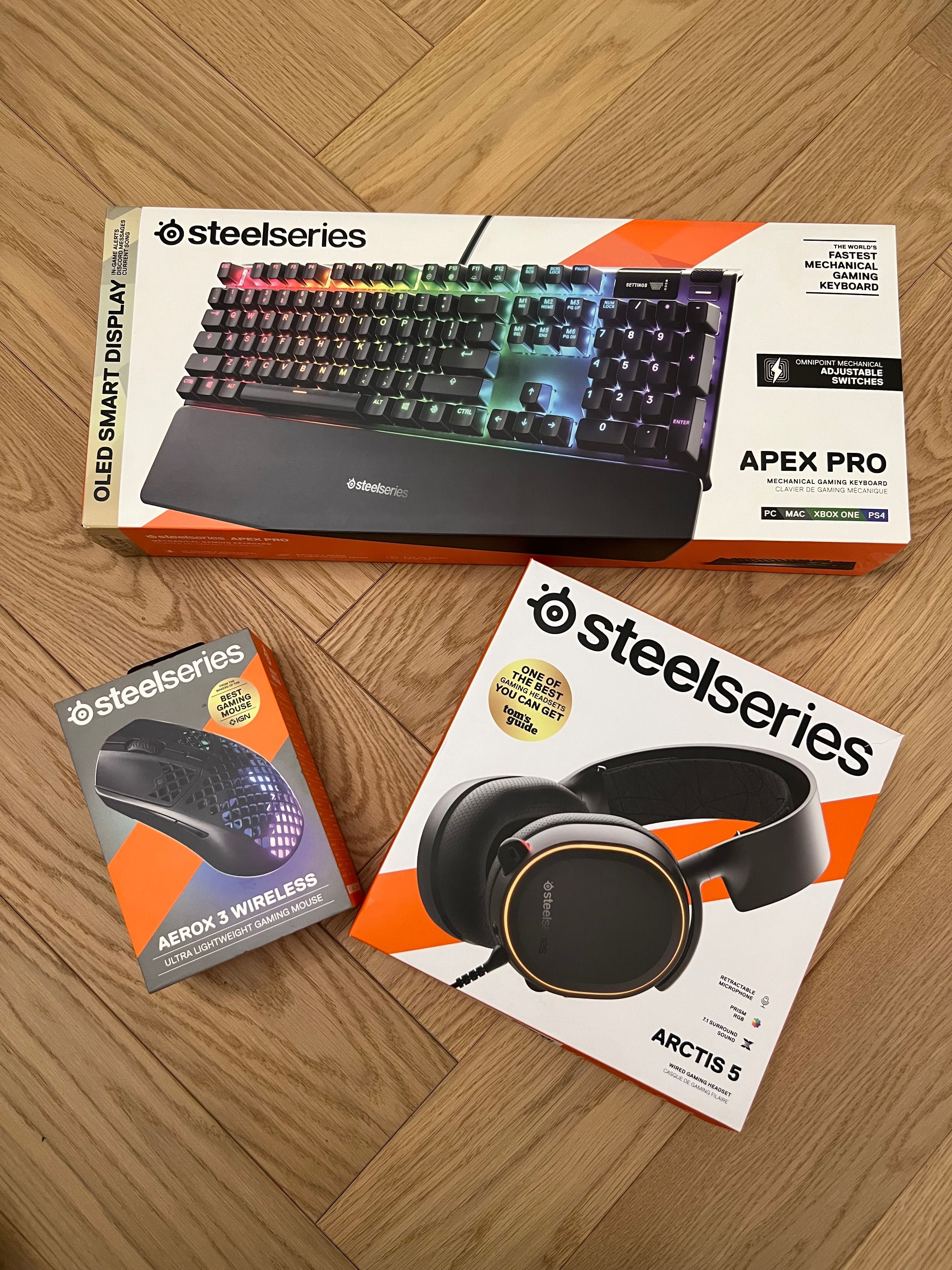 SteelSeries Aero 3 wireless myszka bezprzewodowa