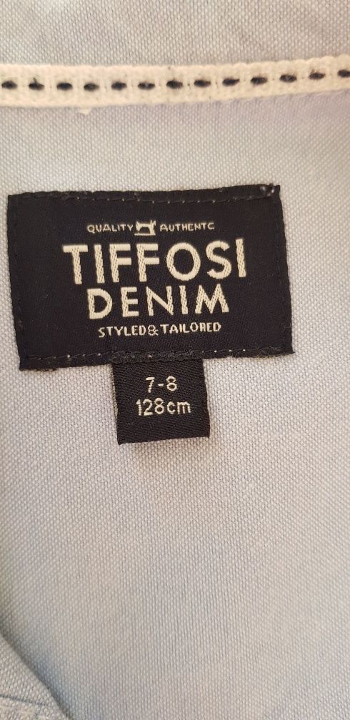 Рубашка Tiffosi Denim 128 cм 100% хлопок