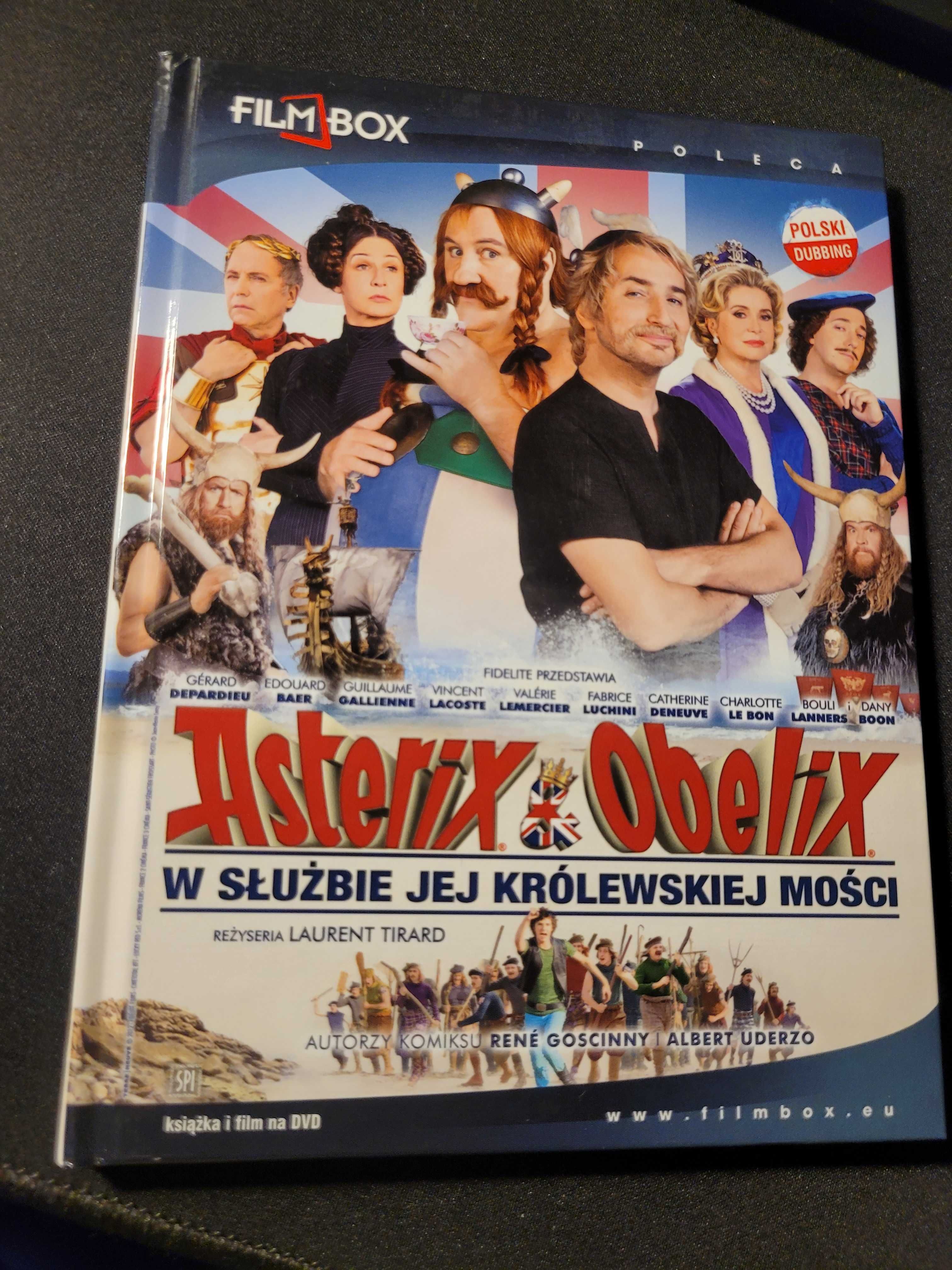 Film "Asterix i Obelix w służbie jej królewskiej mości" DVD