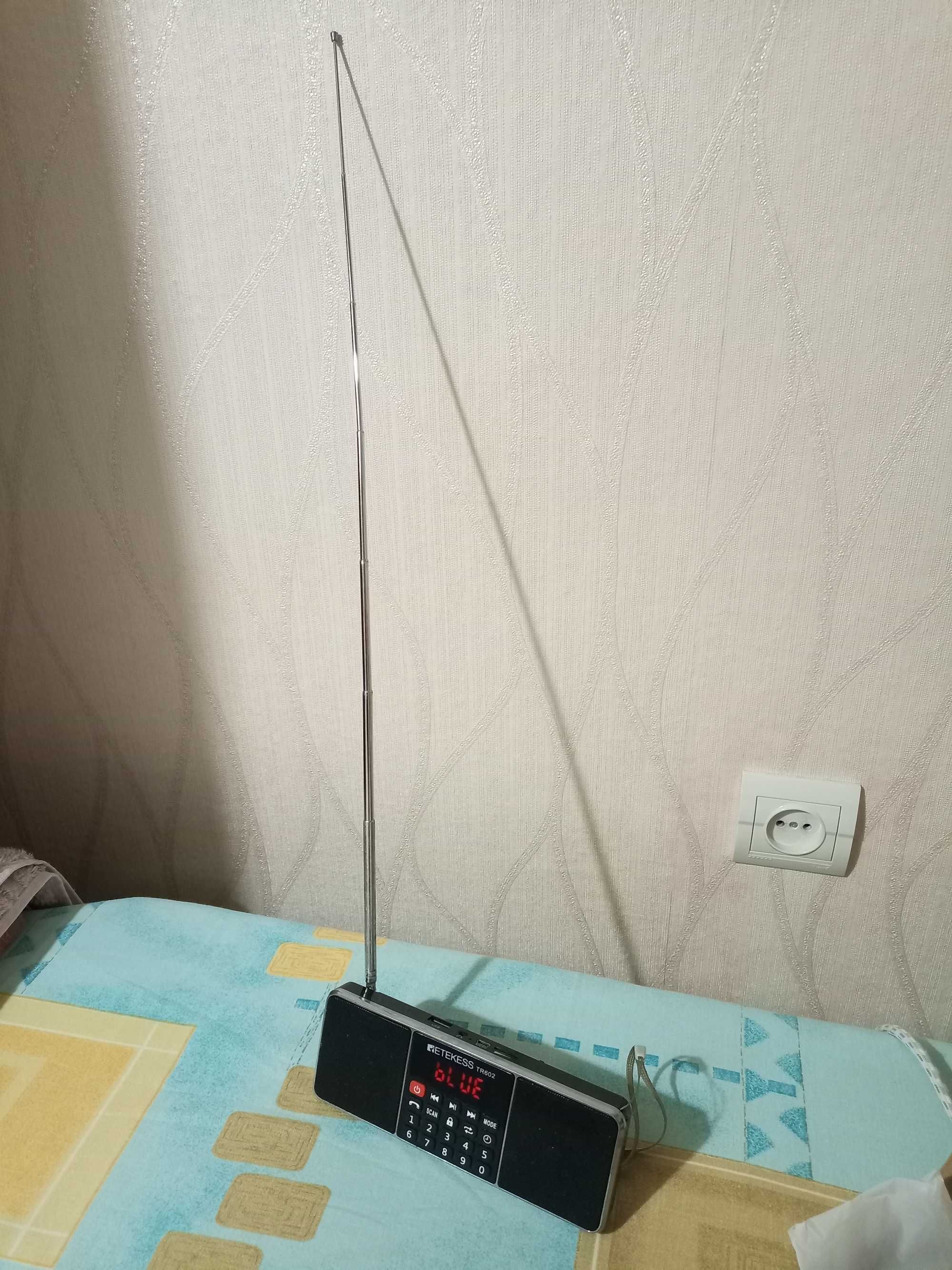 Радио RETEKESS TR602 с Bluetooth, с AM FM, звуковая колонка, микрофон