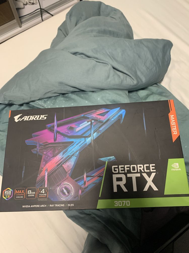 Rtx 3070 8gb Aorus Master 3x wiatrakowy