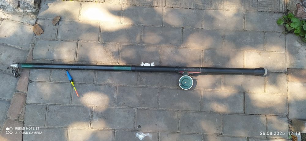 Вудочка 5 м з кільцями бу