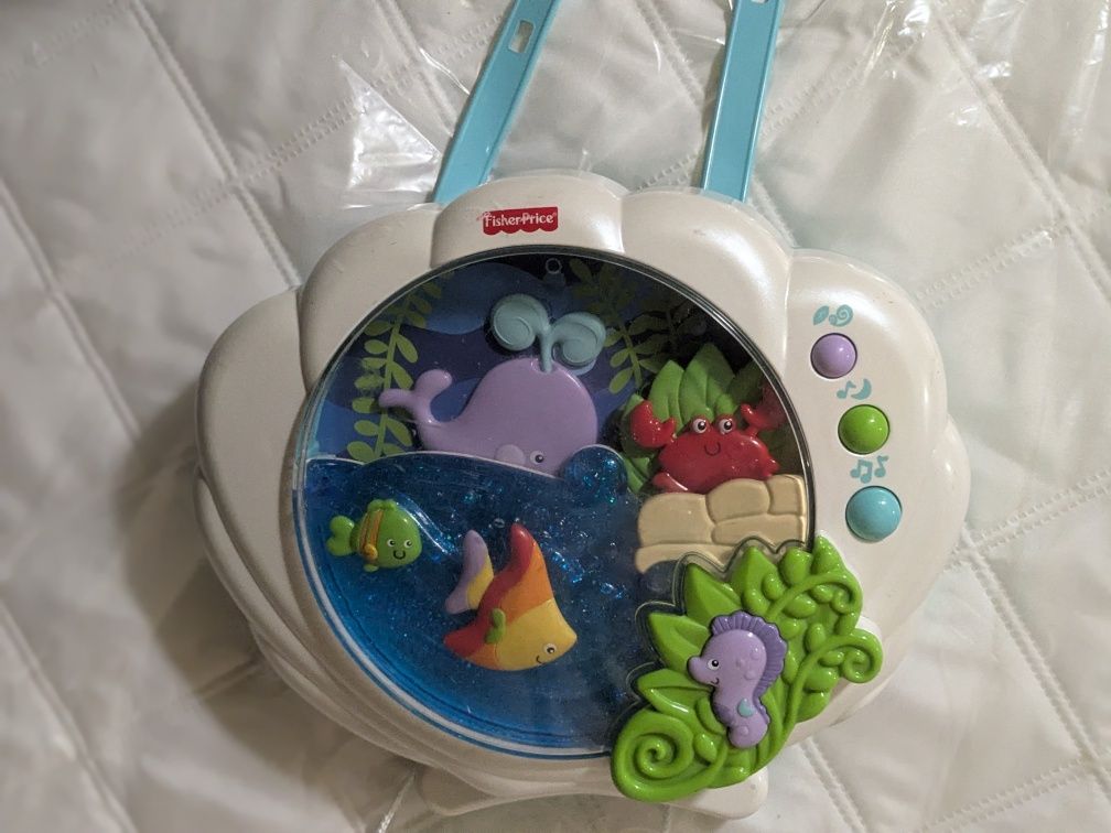 FISHER PRICE  Skarby Oceanu (Ocean Wonders) uspokajacz, pozytywka