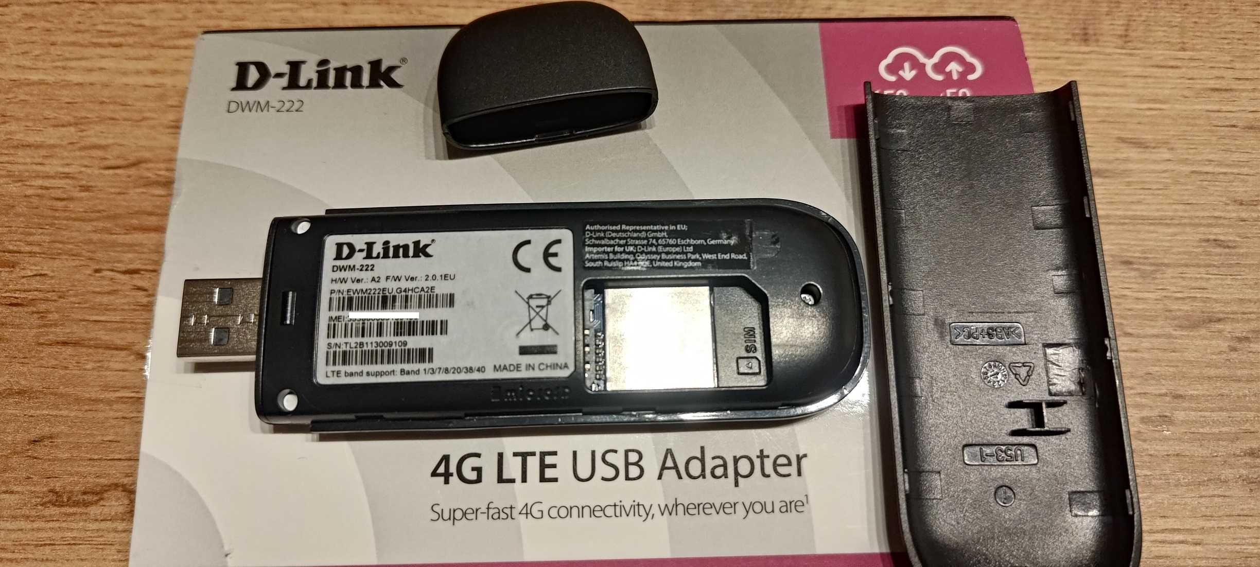 Modem D-Link DWM-222 4G LTE USB Adapter