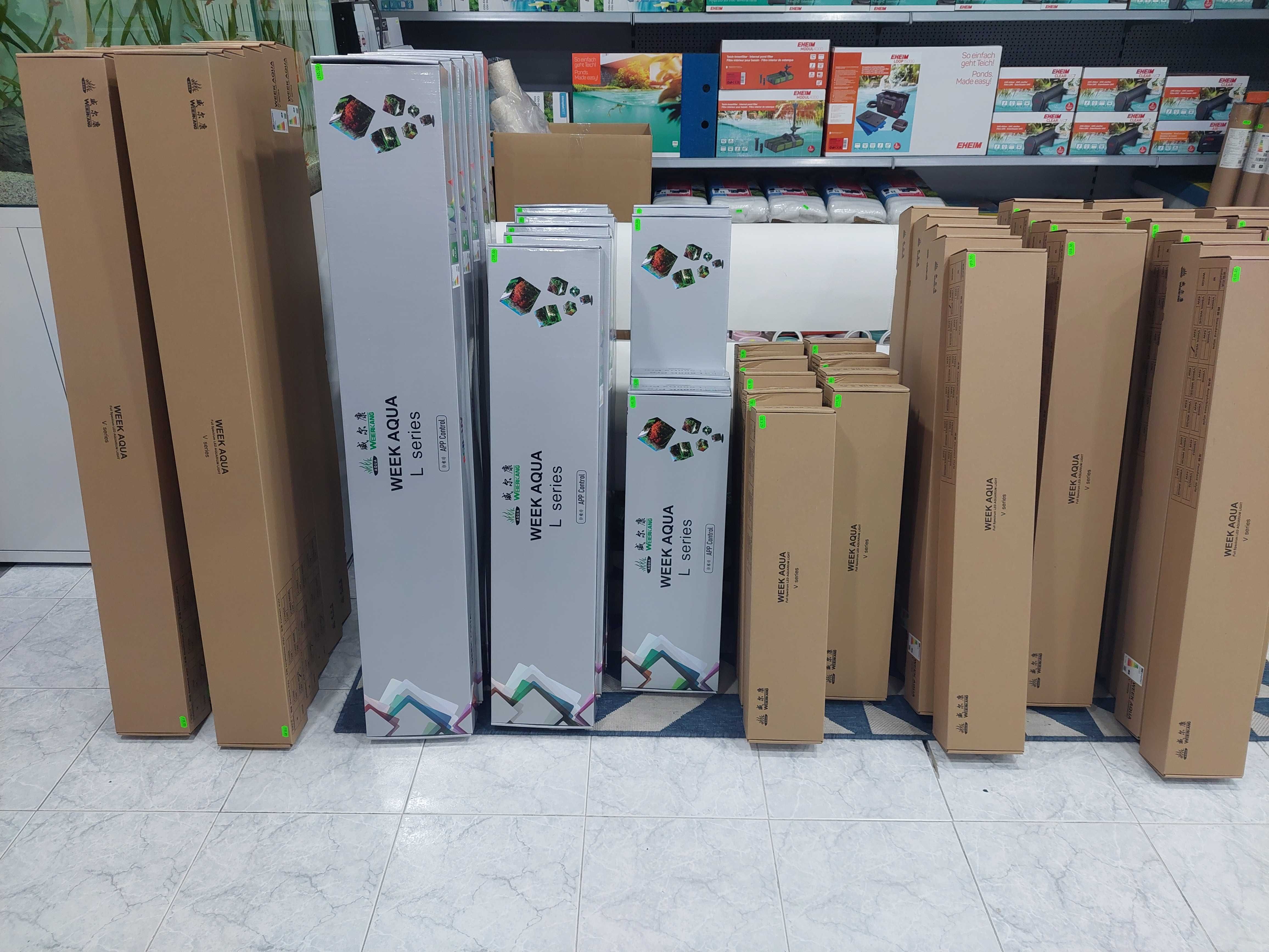 Calha led Weekaqua V600 SE-K para aquario plantado