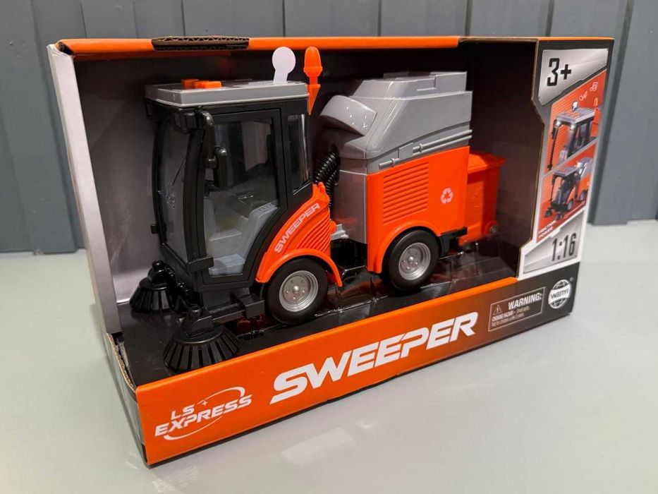 Машинка сміттєзбиральна WENYI  інерція звук світло(WY680A/В) Розд/Дроп