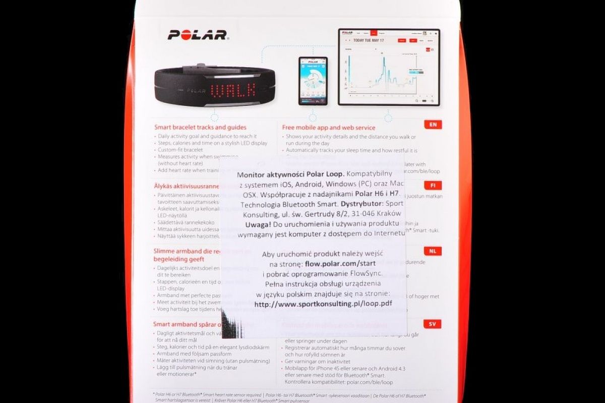 Monitor aktywności Polar Loop