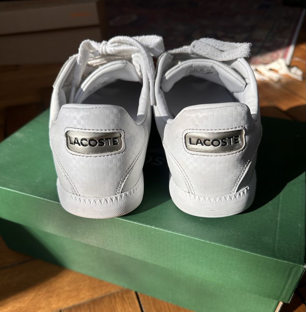 Білі Кеди Lacoste