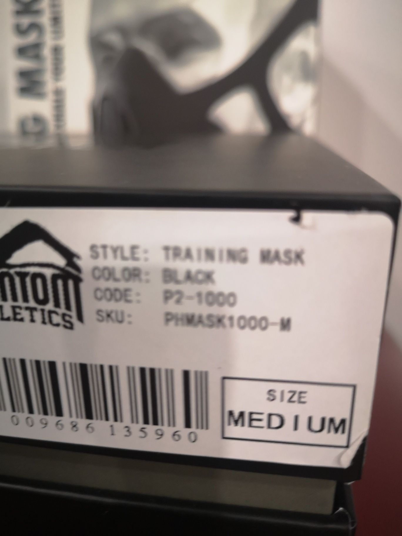 Máscara de treino Phantom Athletics
