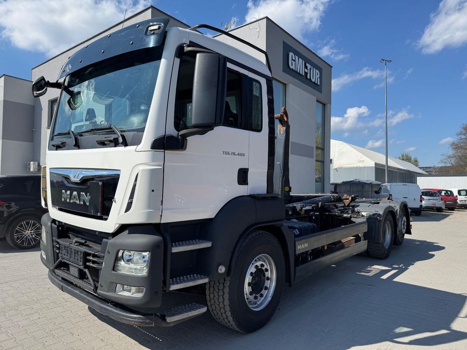 MAN TGS  Meiller RK 20.70 / euro 6 / oś skrętna