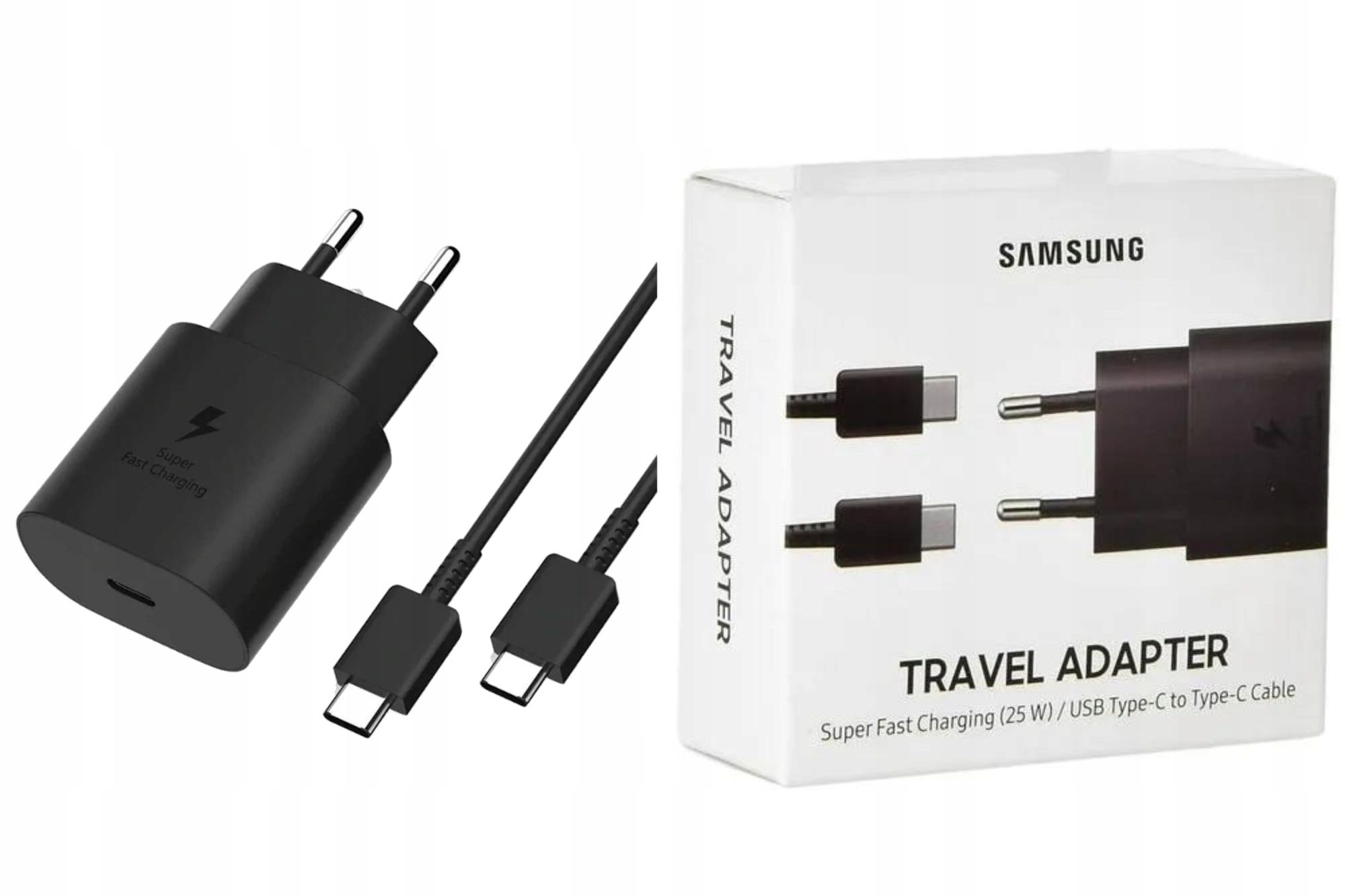 Ładowarka Oryginalna Samsung 25W Kabel USB-C