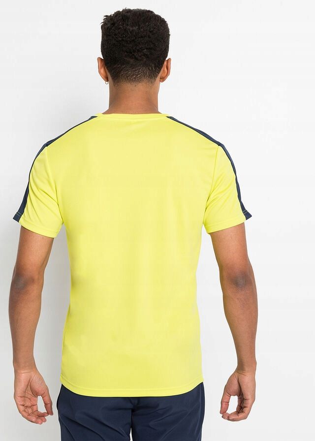 B.P.C t-shirt męski funkcyjny żółty neon XXL.