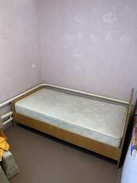 Ліжко з матрасом 90х190см