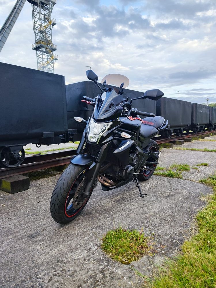 Kawasaki er6n 2014 uszkodzony