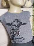 Sg Bluzka 74 , 80 ,  szary tshirt  , t-shirt 74 , 80 dla dziewczynki