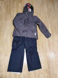 Komplet narciarsko-snowboardowy, kurtka, spodnie rozmiar 44