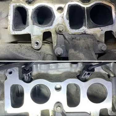 Чистка впускных клапанов орехоструем GDI/FSI/TSI/EcoBoost + форсунки