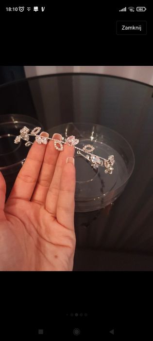 Opaska ślubna -nowa