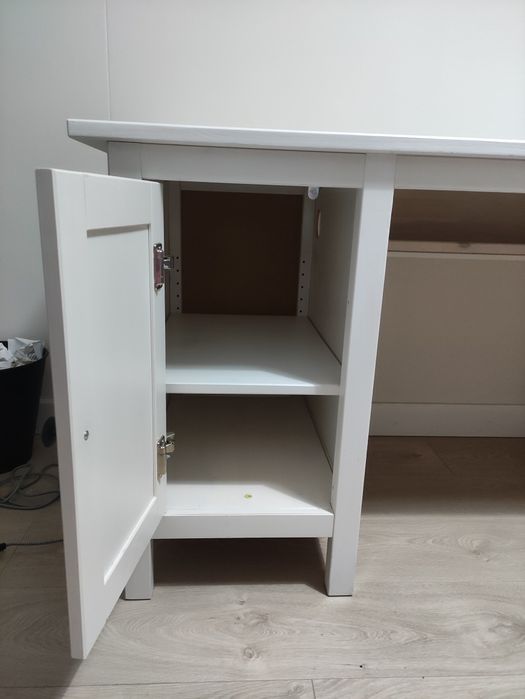 Biurko hemnes białe Ikea 155x65