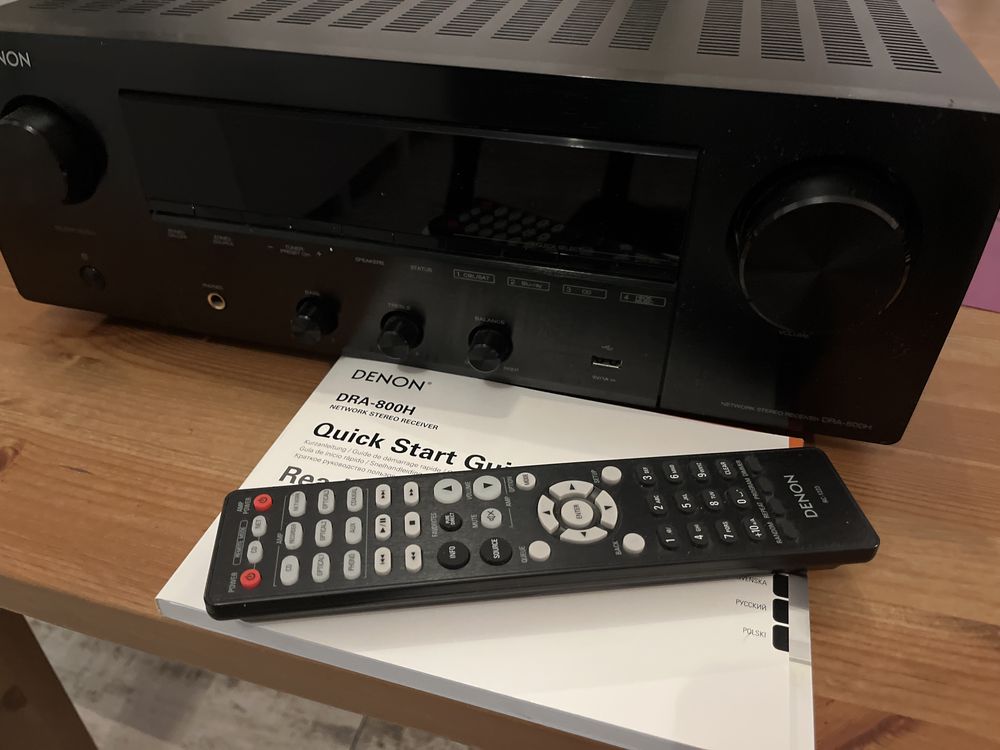 Aplituner DENON DRA-800H jak nowy