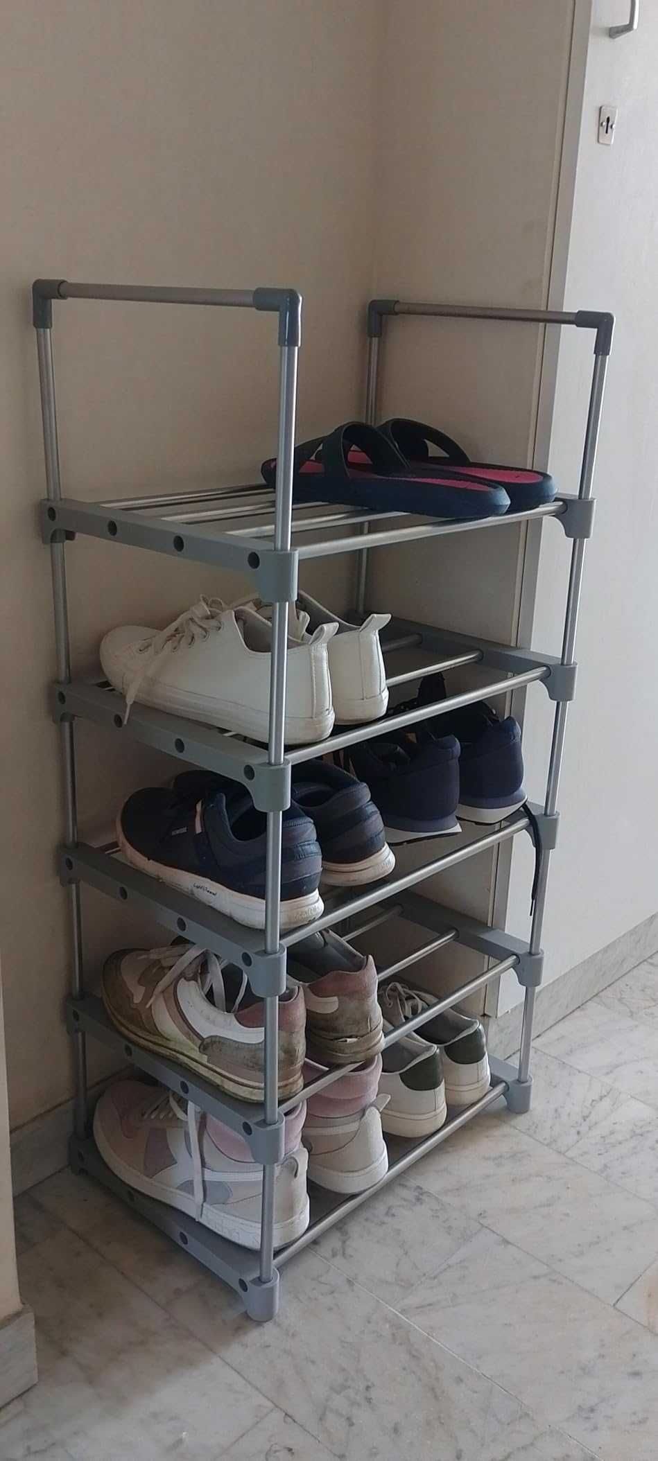Organizer pudełka przechowywanie 5 poziomów 90 cm