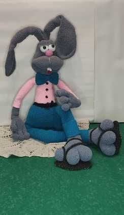 іграшка обнімашка зайчик, великий кролик.