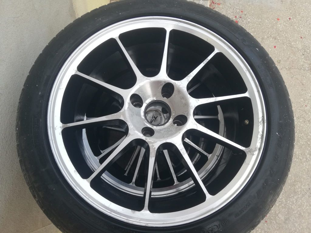 Jantes 17” 4x108 com pneus