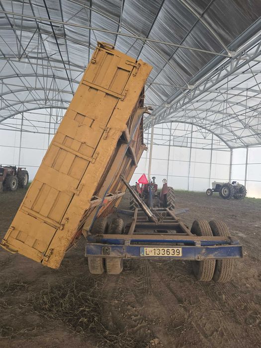 Reboque agricola tribasculante galucho 10000 kg - usado