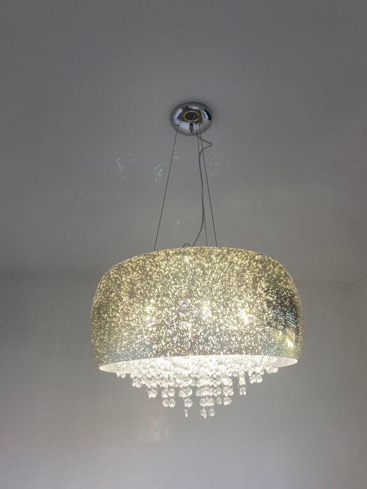 Lampa sufitowa złota