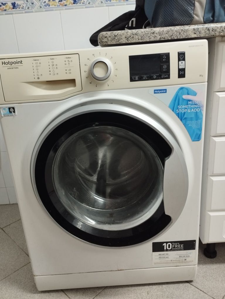 Máquina de Lavar Roupa HOTPOINT ARISTON  NM11 846 WS A EU N
