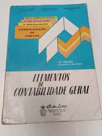 Livro técnico 'Elementos de Contabilidade geral'