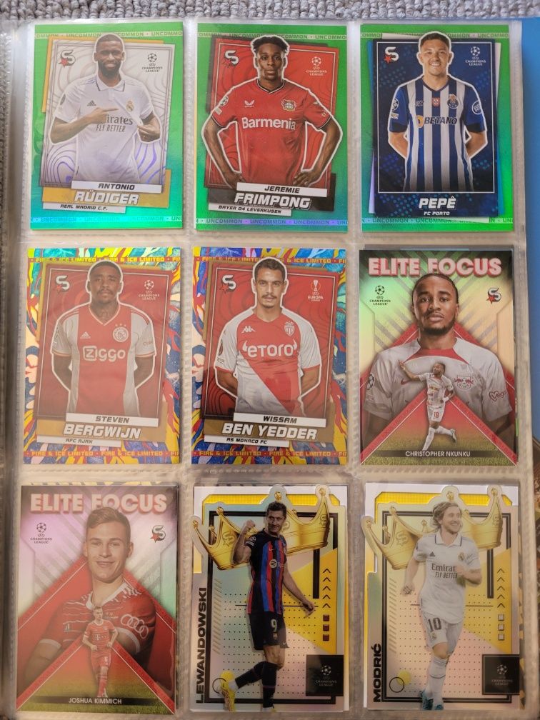 Cartas Superstars Topps