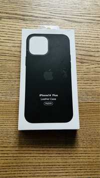 Чехол iPhone 14 plus Magsafe leather.