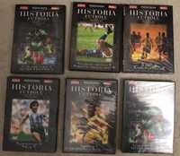 Historia futbolu PIĘKNA GRA płyty DVD - 5 szt. NOWE - zafoliowane