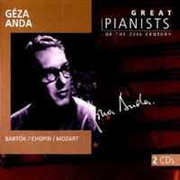 Géza Anda - "Great Pianists of the 20th Century" CD Duplo