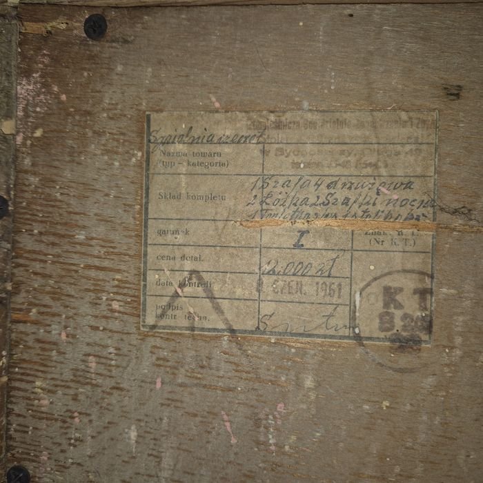 Bydgoska fabryka mebli 1961