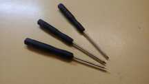 Mini chaves fendas, philips e torx