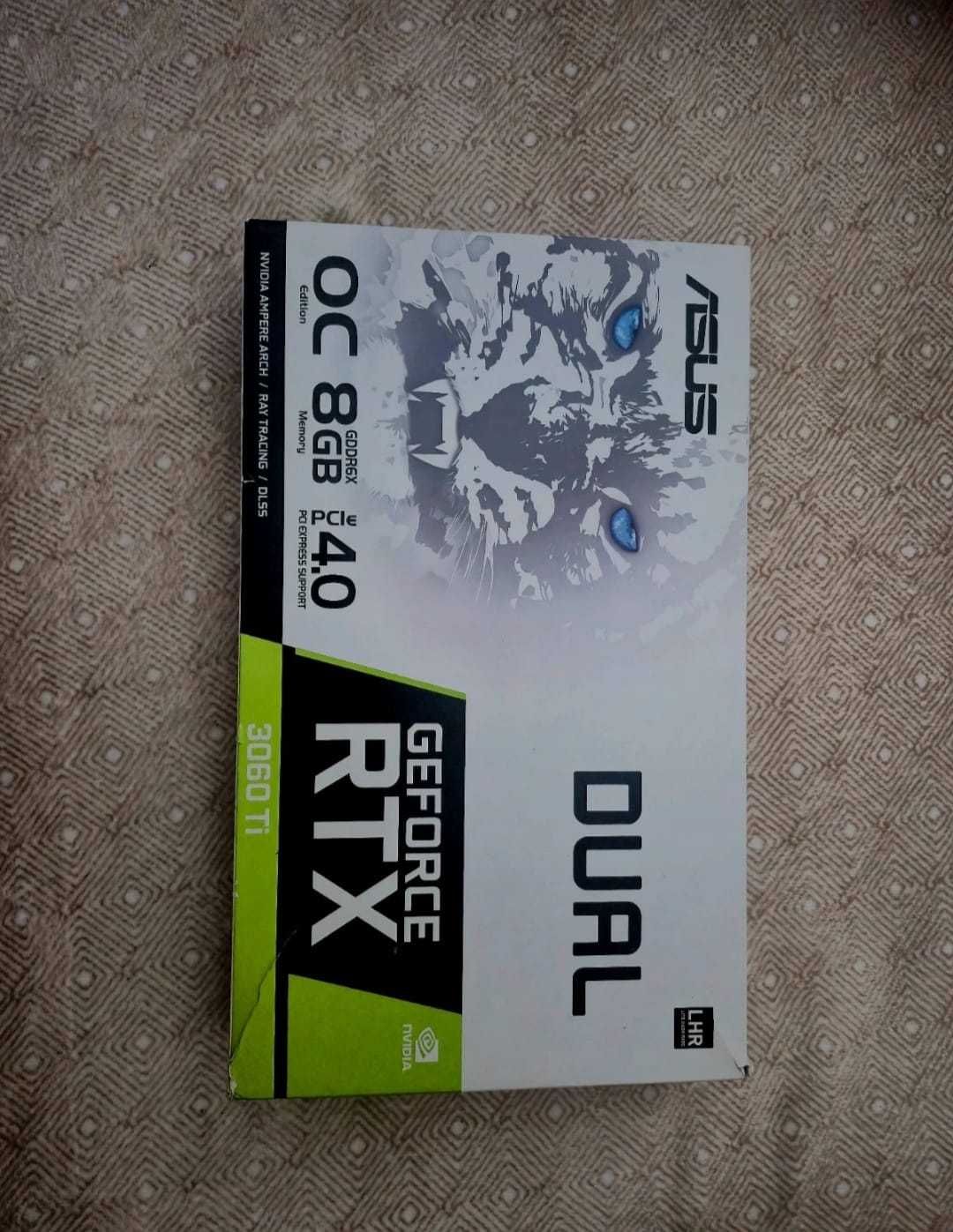 ASUS Dual GeForce RTX 3060 Ti White OC Edition com 8GB de GDDR6X