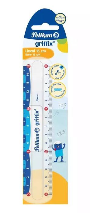 Linijka Griffix 15cm. Pelikan AG