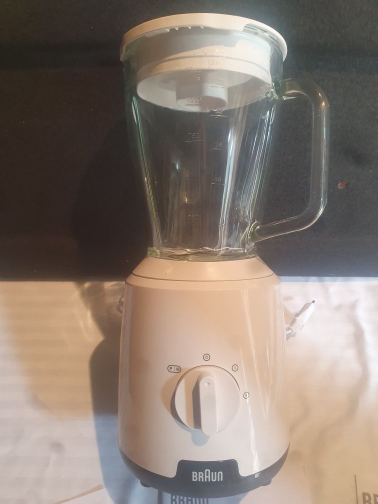 Blender kielichowy Braun nowy 600 W biały