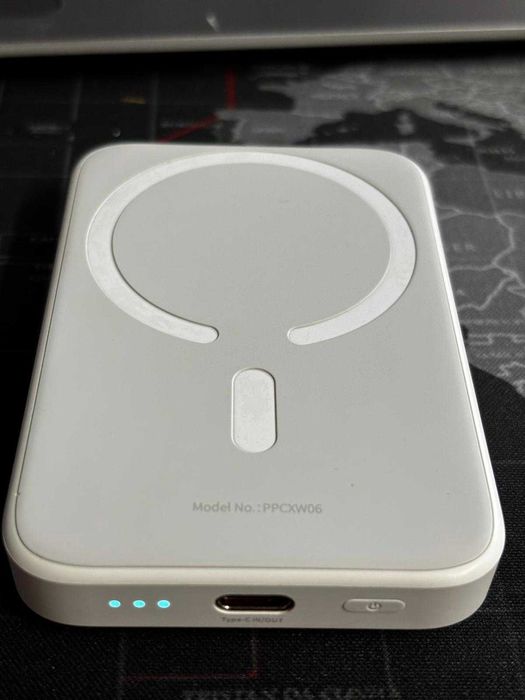 Powerbank Baseus Magnetic Mini 6000Mah 20W Biały