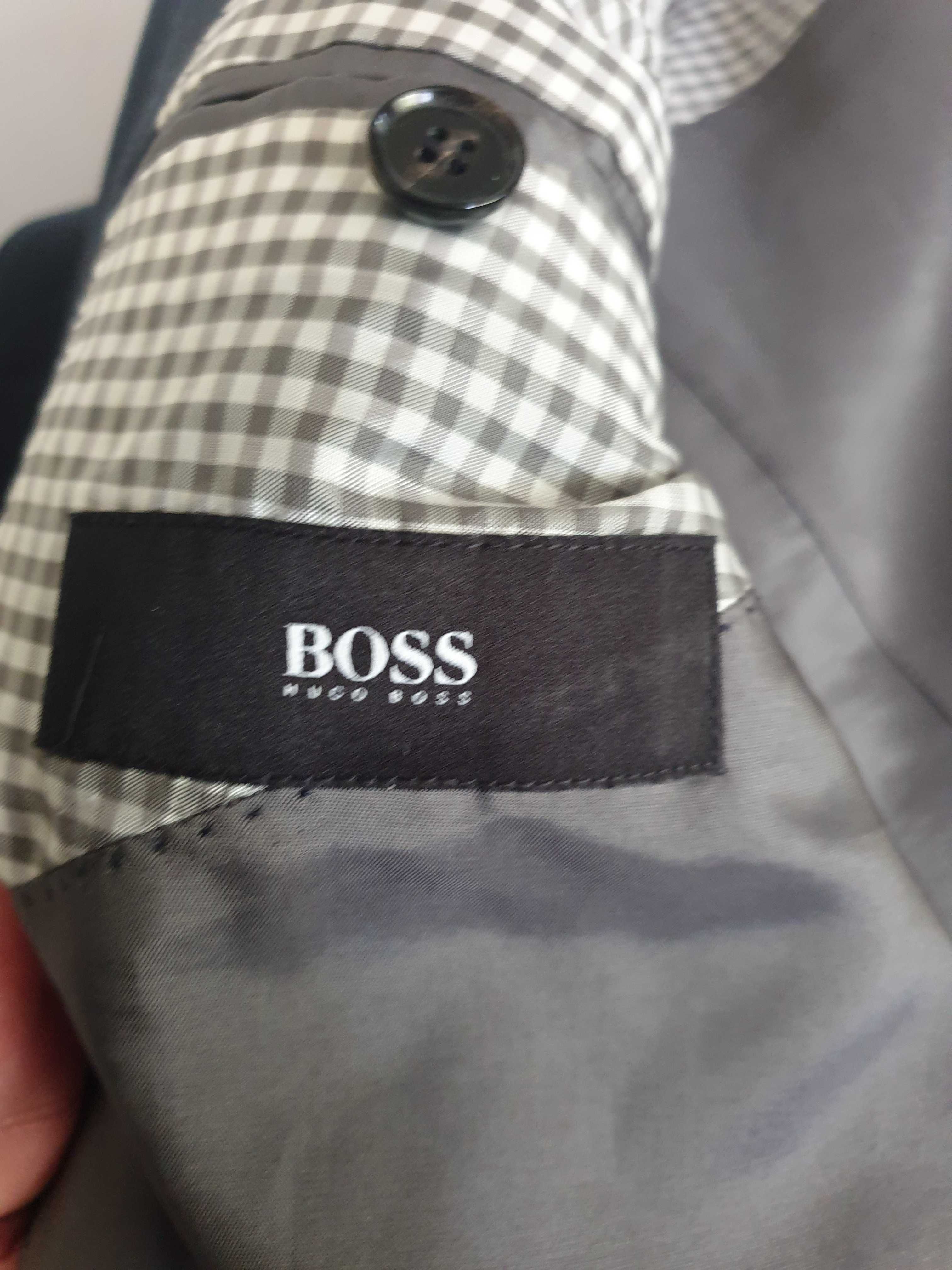 Marynarka Hugo Boss (czysta wełna, jedwab, wiskoza) rozmiar 56