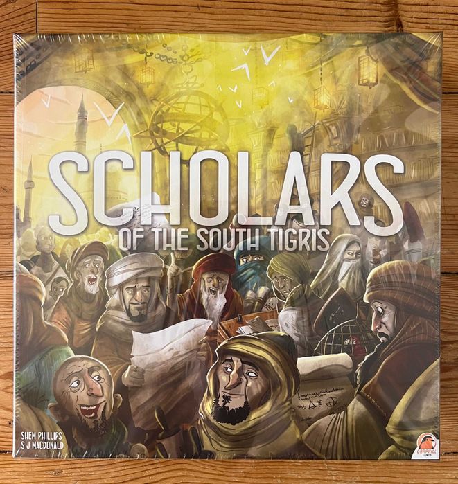 Scholars of the South Tigris + Moedas de Metal — Jogo de Tabuleiro