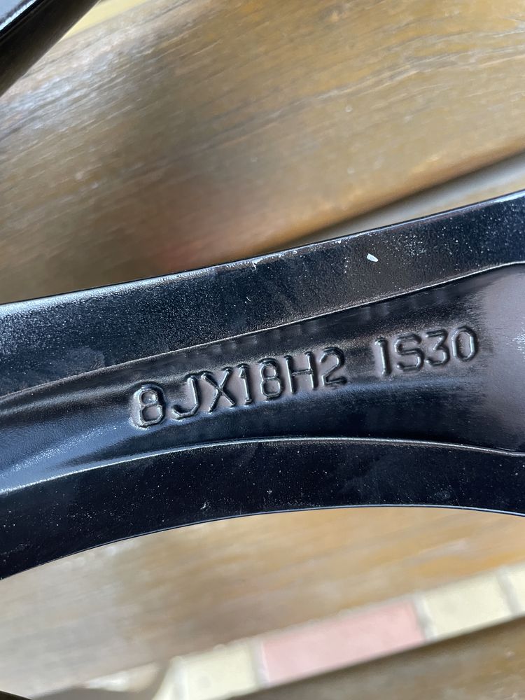 Диски R18 5.112 ET30 Ауді А4 А5 А6 А7 Q7 Фольцваген Тігуан Мерседес