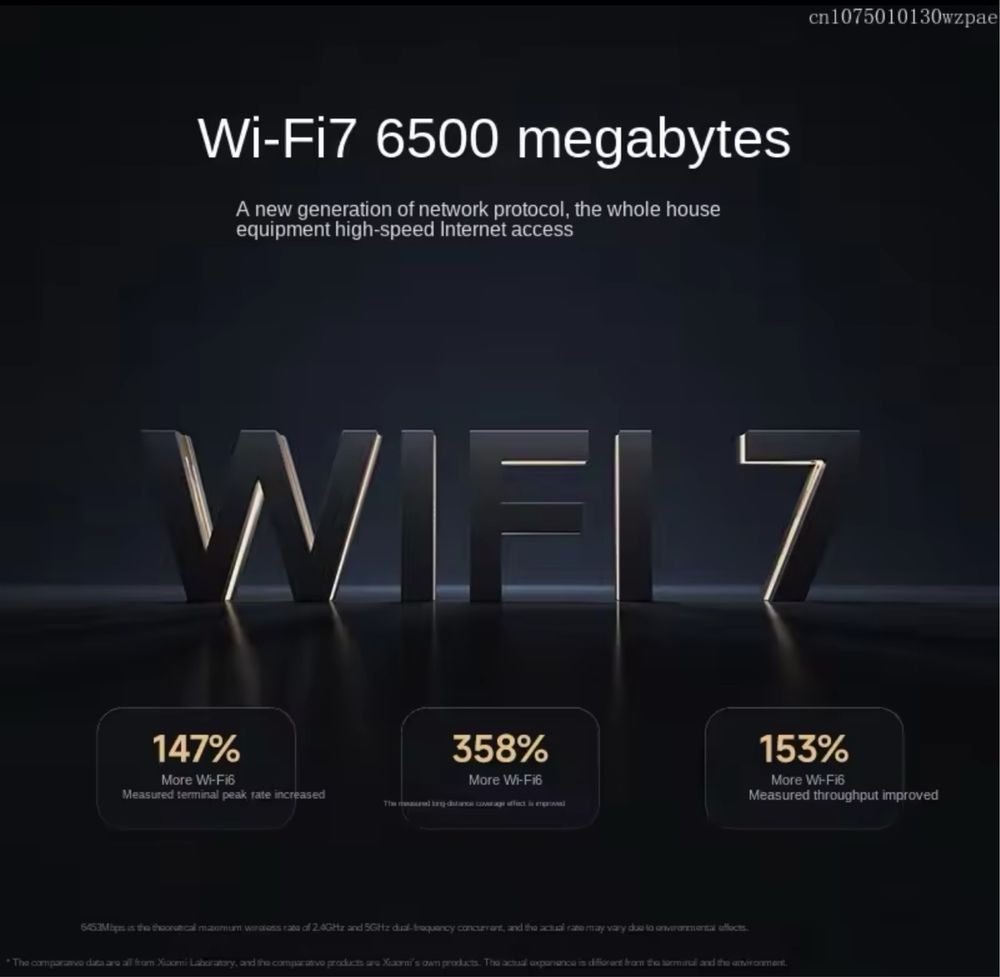 Роутер Xiaomi Mijia Router BE6500 Wifi 7, xiaomi be6500