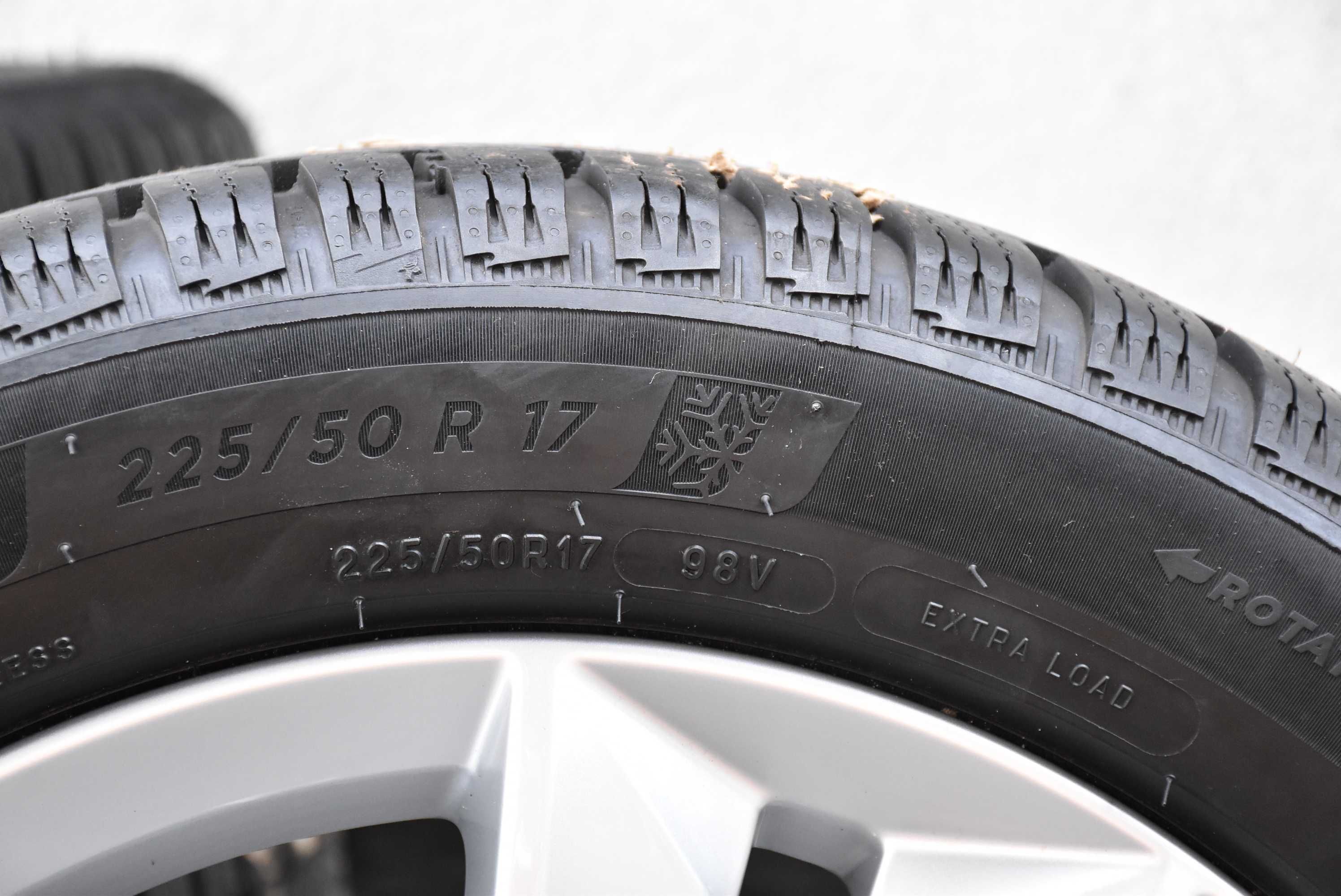 Koła zimowe OEM VOLVO S60 V60 17" Michelin 8mm 2023r
