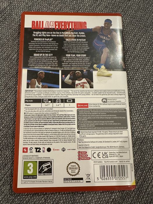 NBA 2K26 Switch 2