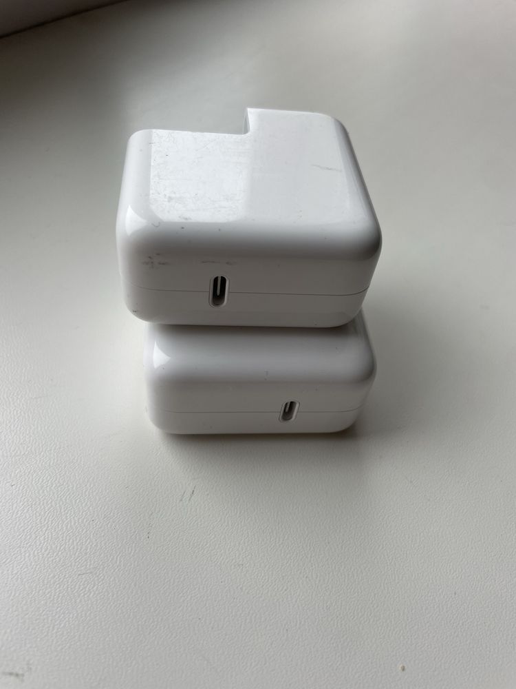 Лот из 2 оригинальных 30w apple usb-c power adapter