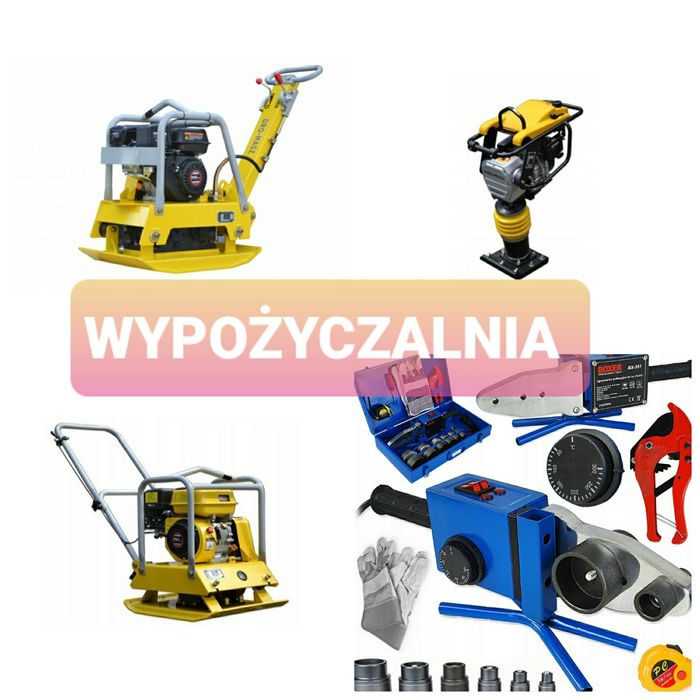 Wynajem Koparki Wywrotki Sprzętu Zagęszczarki Koparka WYPOŻYCZALNIA